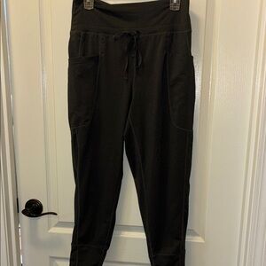 Fabletics Dark Gray High-Waisted Joggers